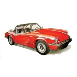 Triumph Spitfire Rouge
