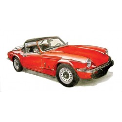 Triumph Spitfire Rouge