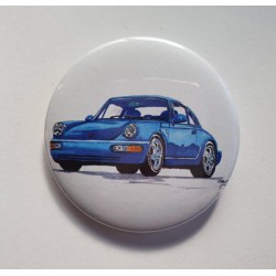 Badge - Porsche 964 Bleue