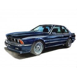 BMW 630 Bleue