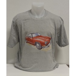 T-shirt VW Karmann Ghia Rouge