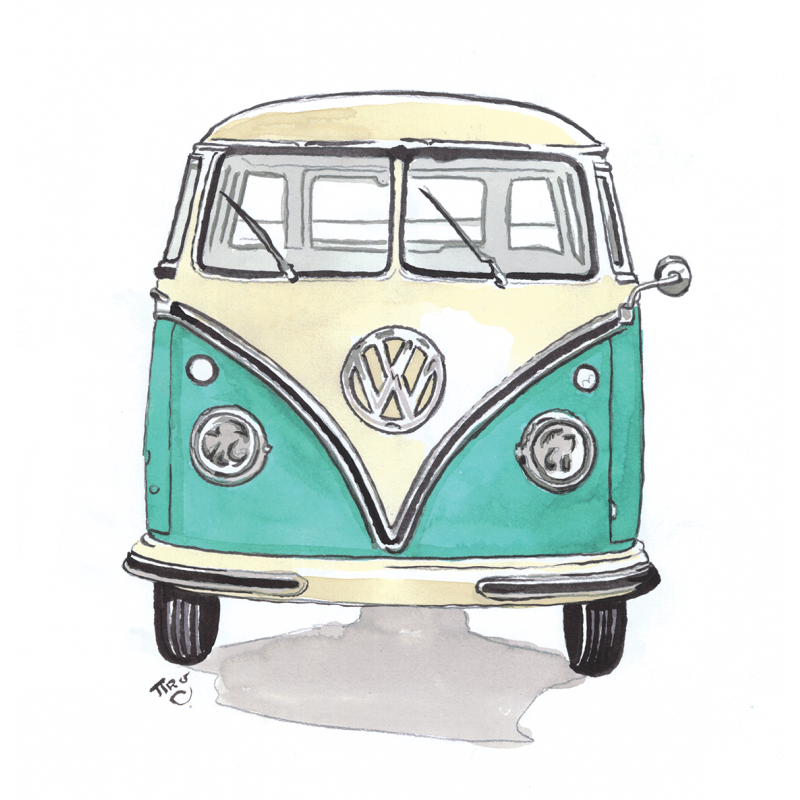 VW Volkswagen Combi T1 Vert