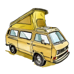 VW Volkswagen Combi T3 beige