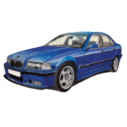 BMW M3 Bleue