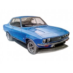 Opel Manta Bleue