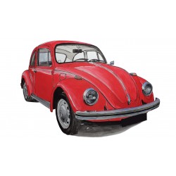 VW Volkswagen Coccinelle Rouge