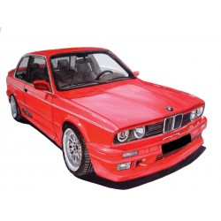 BMW Série 3 Rouge