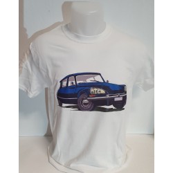 T-shirt Citroën DS bleue
