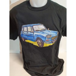 T-shirt - Citroën Ami 8 bleue