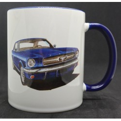 Mug Ford Mustang Bleue