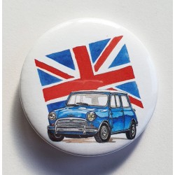 Badge - Mini bleue