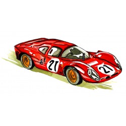Ferrari 330P4 Le Mans 1967