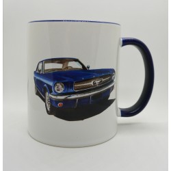 Mug Ford Mustang bleu