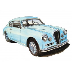 Lancia Aurelia Bleue