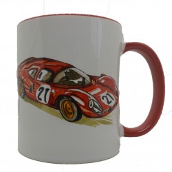 Mug Ferrari 330 P4 Le Mans 67