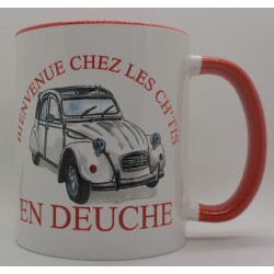 Mug Citroën 2CV Blanche -...