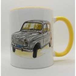 Mug Renault R4 Grise