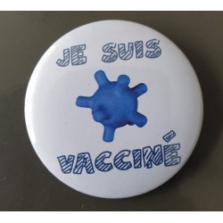 Badge "Je suis Vacciné"