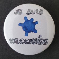 Badge "Je suis Vaccinée"