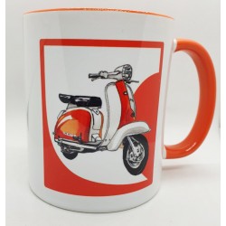 Mug - Vespa Orange