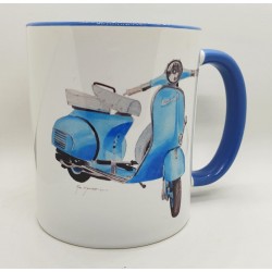 Mug - Vespa Bleue