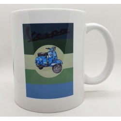 Mug - Vespa Bleue