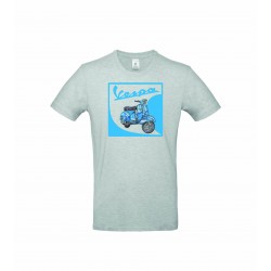 T-shirt Vespa Bleue