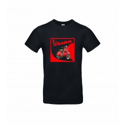 T-shirt Vespa Rouge