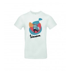 T-shirt Vespa Grise