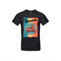 T-shirt Vespa Rouge