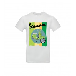 T-shirt Vespa Verte
