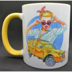 Mug Citroën 2CV Fourgonnette