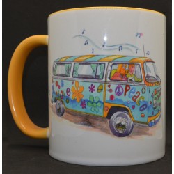 Mug VW Volkswagen Combi Hippie