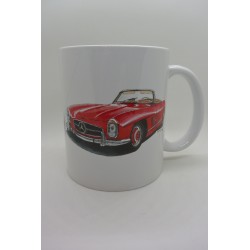 Mug Mercedes 300 rouge