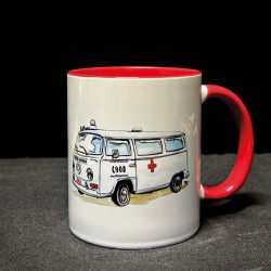 Mug VW Combi T2 ambulance