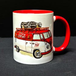 Mug VW coca-cola rouge