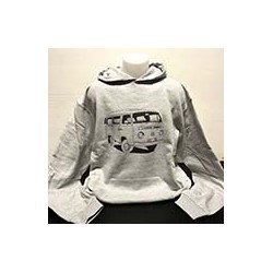 pull VW combi T2 gris