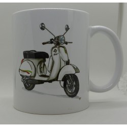 Mug Vespa Blanche