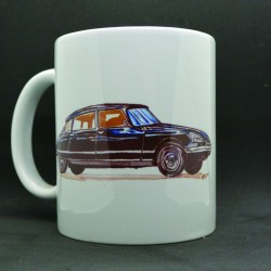 Mug Citroën DS noire