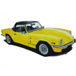 Triumph Spitfire Jaune