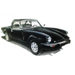 Triumph Spitfire Noire