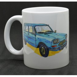 Mug Citroën Ami 8 Bleue