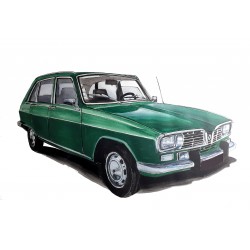 Renault 16 verte