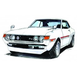 Toyota Celica 1600 GT Blanche