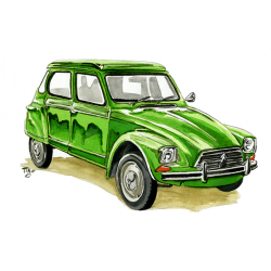 Citroën Dyane Verte