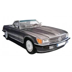 Mercedes 420 SL Noire