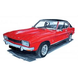 Ford Capri Rouge