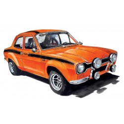 Ford Escort Orange