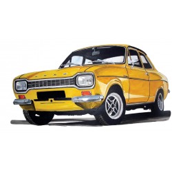 Ford Escort Jaune